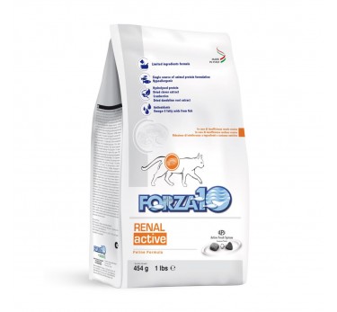 Forza10 Cat Renal Active Корм для взрослых кошек при почечной недостаточности 1,5 кг